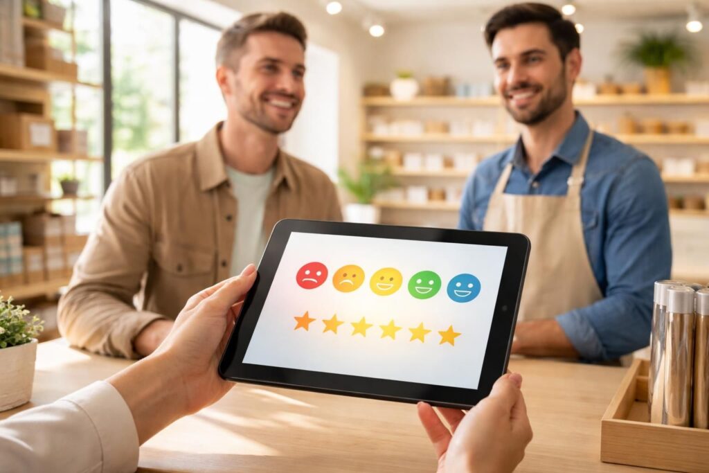 découvrez comment récolter facilement des avis clients et des preuves sociales grâce à l'utilisation de tablettes tactiles, pour renforcer la confiance et améliorer votre image de marque.