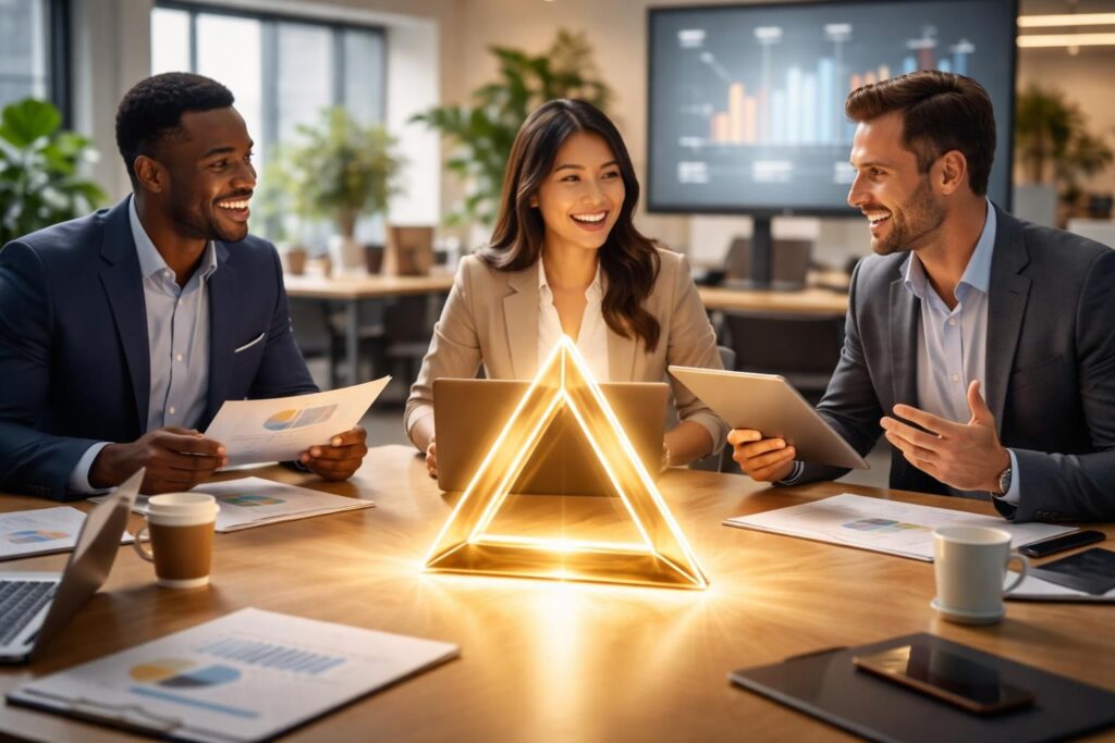 découvrez comment le triangle d'or en marketing peut transformer votre stratégie et booster la croissance de votre entreprise efficacement.