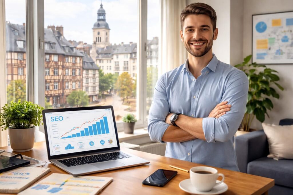 découvrez les avantages d'engager un consultant seo à rennes pour améliorer la visibilité de votre site, augmenter votre trafic et optimiser votre stratégie digitale avec un expert local.