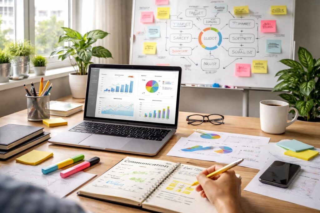 découvrez les éléments essentiels d'un exemple de plan de communication à ne pas négliger pour réussir votre stratégie et atteindre efficacement vos objectifs.